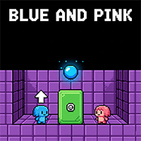 pink and blue